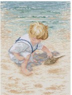 Boy With Horseshoe Crab